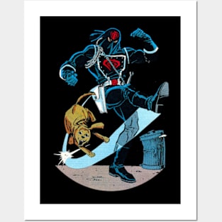 Cobra Commander is a bad man Posters and Art